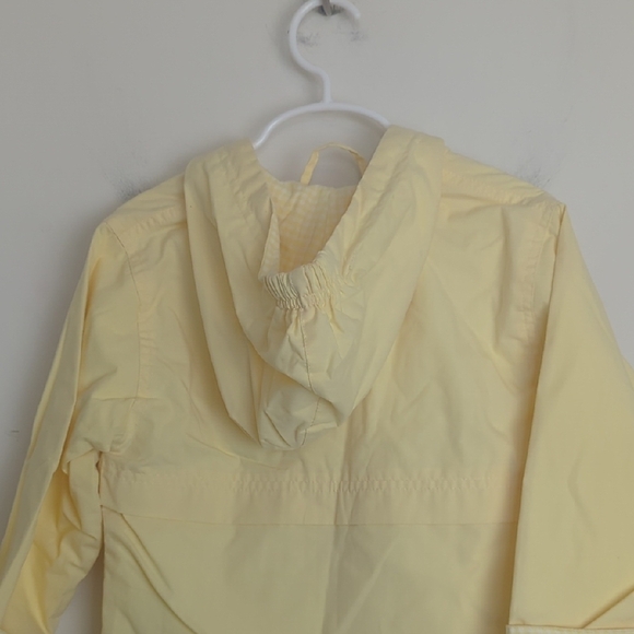 Vintage Hooded Jacket with Floral Embroidery & Buttons Checkered Lined Girls 4T - Picture 9 of 11